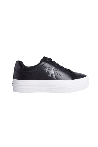 Kadın BOLD VULC FLATF LOW MIX ML MTR Sneaker-Siyah - Calvin Klein