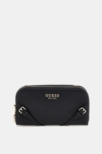 Kadın Bramina Saffiano Mini Çapraz Çanta - Siyah - Guess