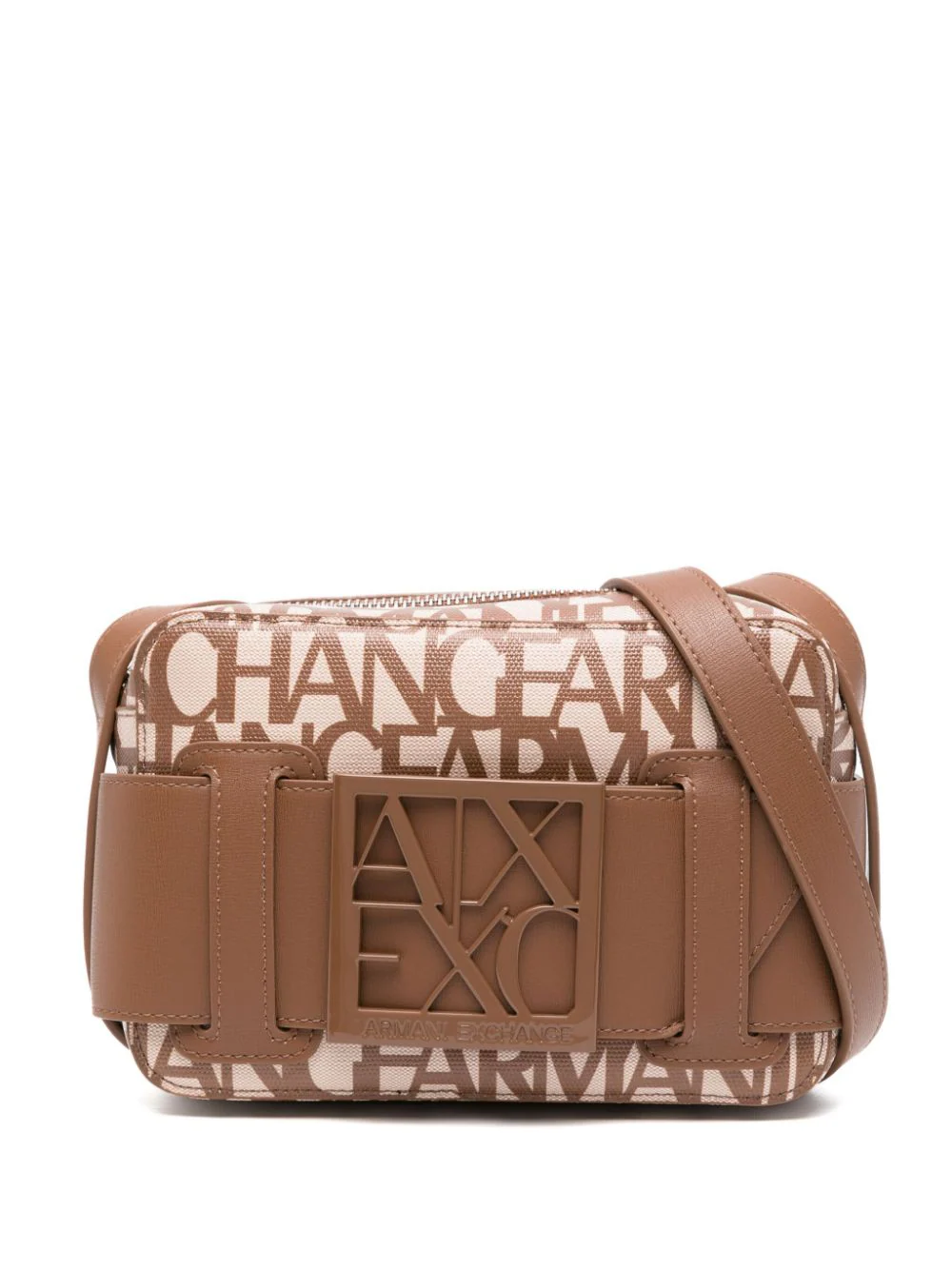 Kadın CAMERA CASE Mini Omuz Çantası-Taba 