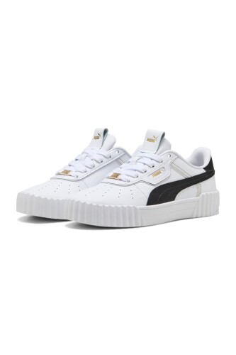 Kadın Carina 3.0 Luxe Platform Tabanlı Sneaker - Beyaz - PUMA