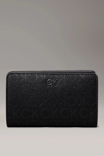 Kadın CK DAILY MD BIFOLD_MONO Cüzdan - Siyah - Calvin Klein