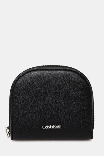 Kadın Ck Glide Dome Cüzdan - Siyah - Calvin Klein