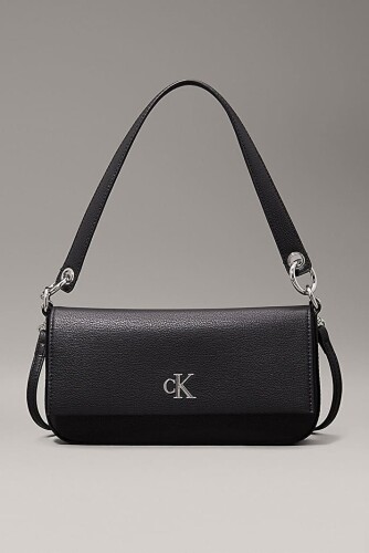 Kadın Ck Minimal Omuz Çantası - Siyah - Calvin Klein
