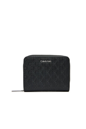 Kadın CK MUST Medium Fermuarlı Cüzdan - Siyah - Calvin Klein