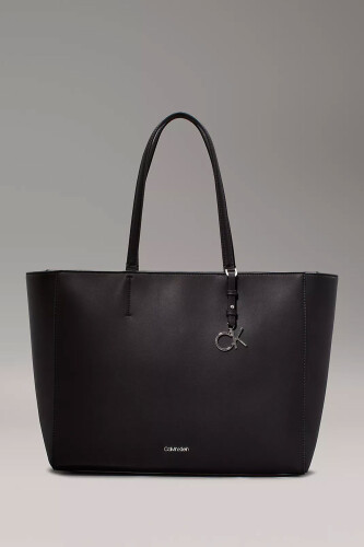 Kadın CK MUST SHOPPER MD Omuz Çantası-Siyah - Calvin Klein