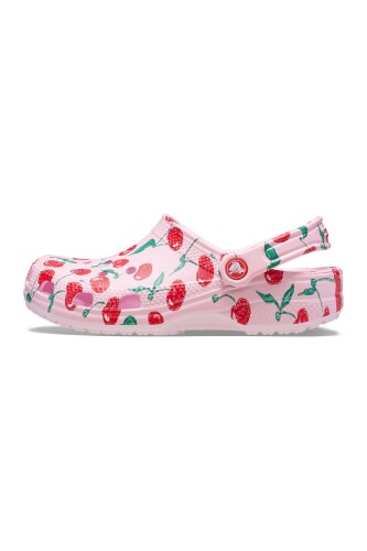 Kadın Classic Fresh Fruits Clog Terlik - Pembe - Crocs