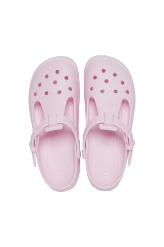 Kadın Classic Mary Jane Terlik - Pembe - Crocs