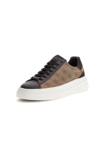 Kadın Deri Sneaker - Bej - Guess