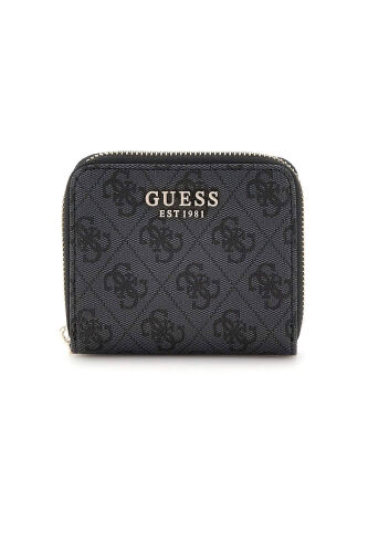 Kadın ECO ERICA SLG Küçük Fermuarlı Cüzdan - Siyah - Guess