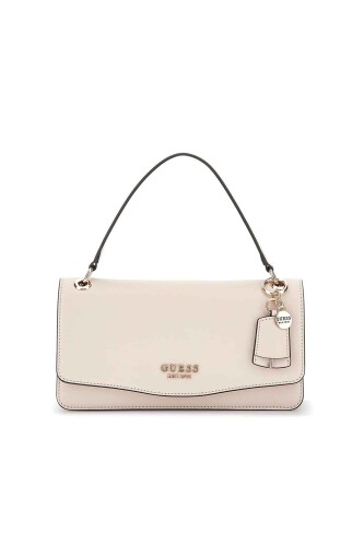 Kadın Eco Evaine Top El Çantası - Krem - Guess
