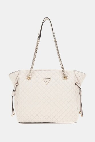 Kadın Eco Rianee Tote Çanta - Krem - Guess