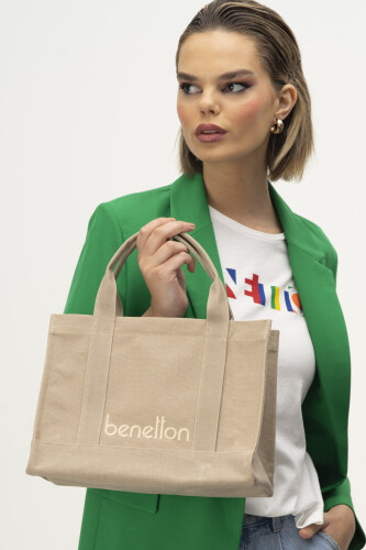 Kadın El Çantası - Kum - Benetton