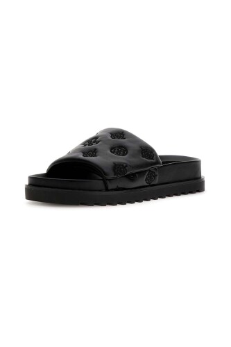 Kadın Fabio2 Casual Terlik - Siyah - Guess