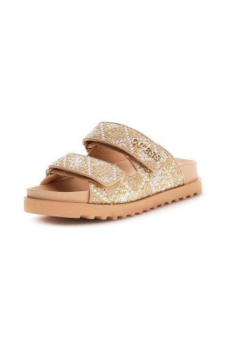 Kadın Fadelizz Casual Topuklu Ayakkabı - Krem - Guess
