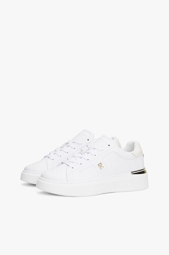 Kadın Fashion Court Sneaker - Beyaz - Tommy Hilfiger