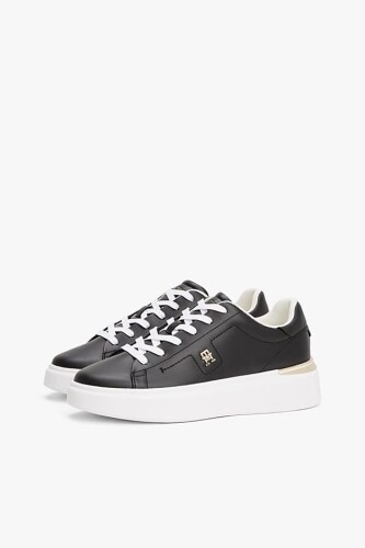 Kadın Fashion Court Sneaker - Siyah - Tommy Hilfiger