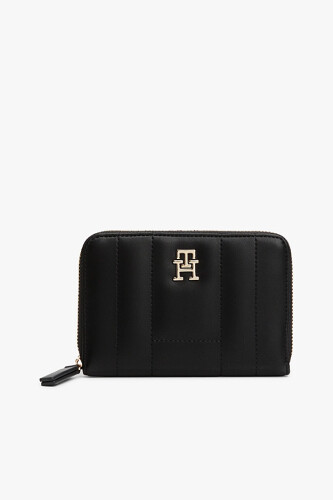 Kadın Feminine Medium Cüzdan - Siyah - Tommy Hilfiger