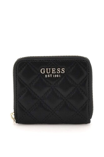Kadın GIULLY SLG Fermuarlı Cüzdan - Siyah - Guess