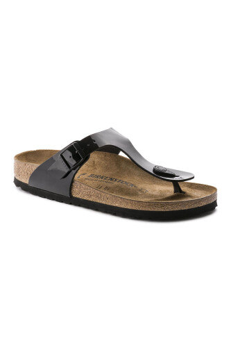 Kadın GIZEH BF PATENT Terlik-Siyah - Birkenstock