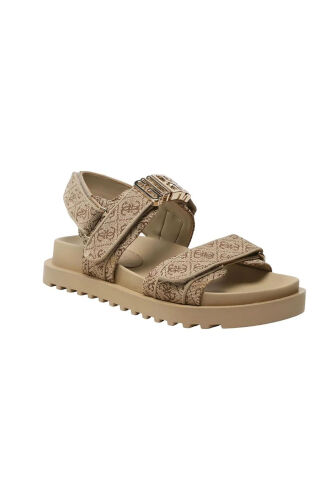 Kadın Guess FABELIS2 Sandalet - Bej Kahve - Guess