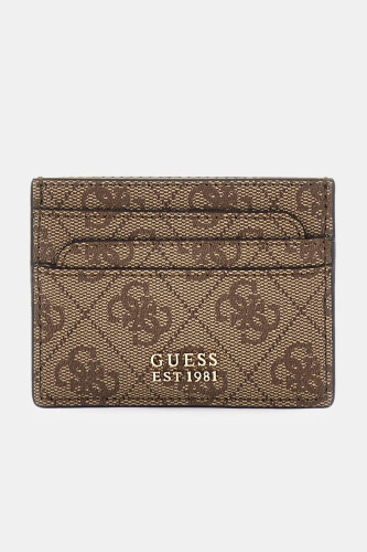 Kadın GUESS Laurel 4G Logolu Kartlık - Açık Kahverengi - Guess