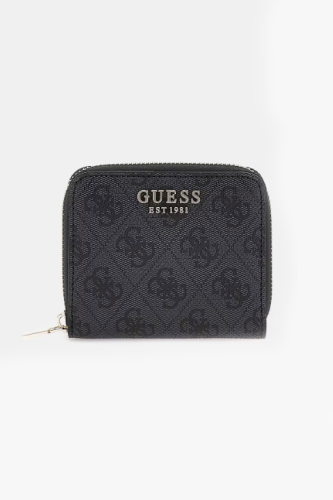 Kadın Guess Laurel 4G Logolu Mini Cüzdan - Antrasit - Guess