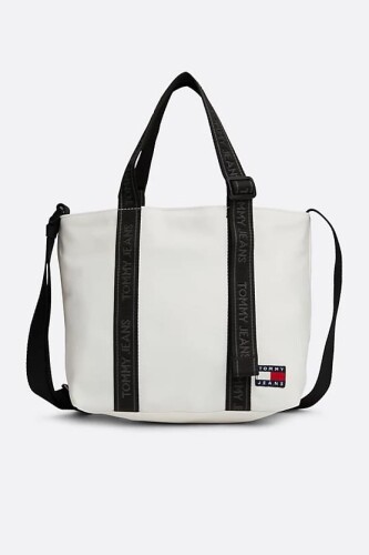 Kadın Günlük Mini Tote El Çantası - Beyaz - Tommy Hilfiger