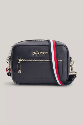 Kadın ICONIC TOMMY CAMERA BAG Omuz Çantası-Lacivert - Tommy Hilfiger