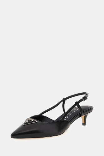 Kadın Jesson Hakiki Deri Slingback Ayakkabı - Siyah - Guess