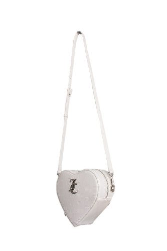 Kadın Juicy Kalp Omuz Çantası - Ekru - Juicy Couture