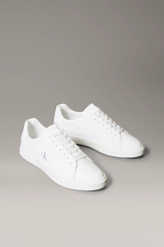 Kadın Kabartma Logolu Sneaker - Ekru - Calvin Klein