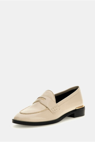 Kadın KAINE CASUAL Makosen Loafer Ayakkabı - Krem - Guess