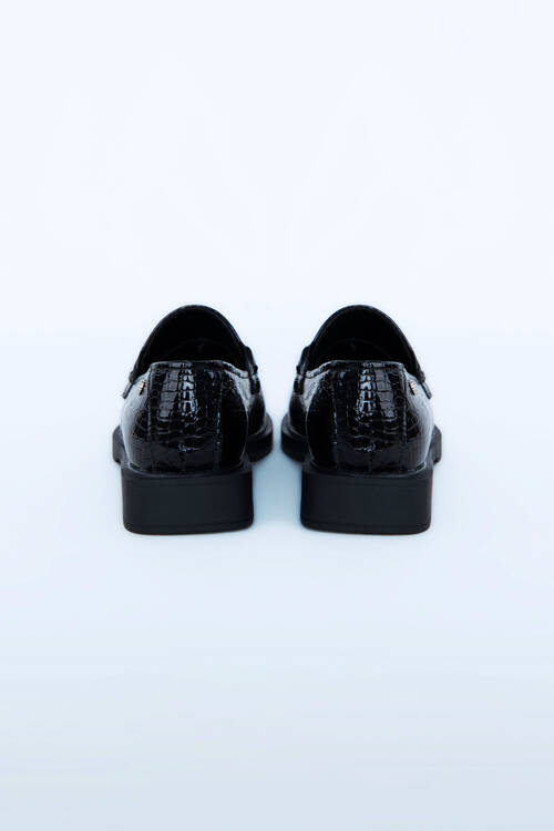 Kadın Klasik Ayakkabı Z24207-SiyaH Rugan