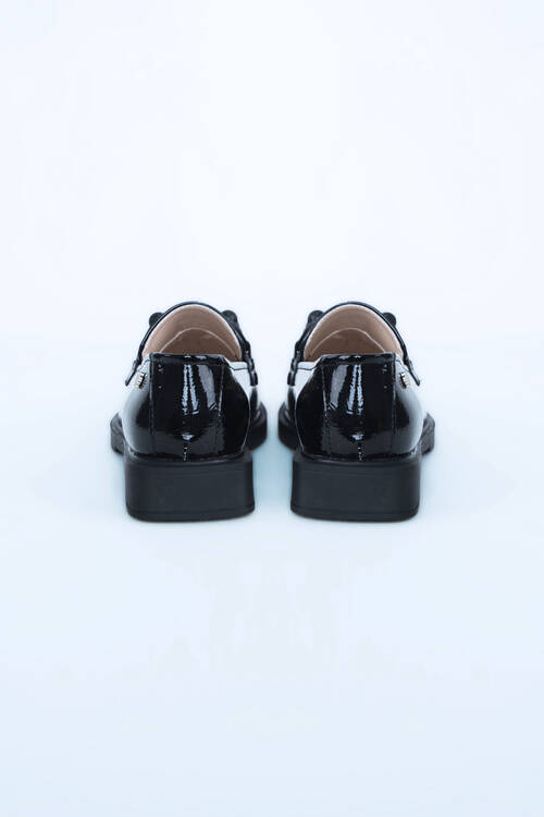 Kadın Klasik Ayakkabı Z24208-Siyah Rugan