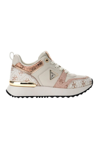 Kadın KYNNETH SNEAKER Ayakkabı - Beyaz Pudra - Guess