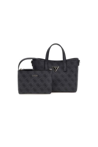 Kadın Latona Mini Tote El Çantası - Siyah - Guess