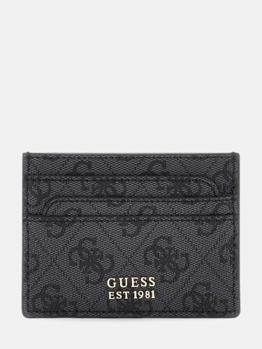 Kadın Laurel 4g Logolu Kartlık-Antrasit - Guess