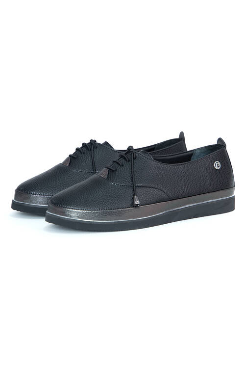 Kadın Loafer Ayakkabı PC-51681-Siyah