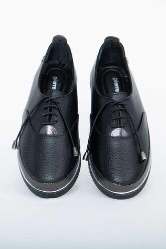 Kadın Loafer Ayakkabı PC-51681-Siyah - Thumbnail