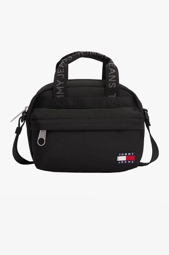Kadın Logolu Çapraz Çanta - Siyah - Tommy Hilfiger