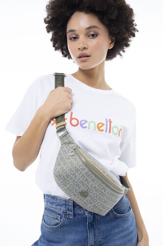 Kadın Lucca Bel Çantası BNT_1083-Yeşil-A.Camel - Benetton