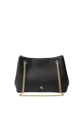 Kadın Minimal Monogram Omuz Çantası - Siyah - Calvin Klein