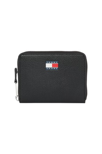 Kadın Must Medium Fermuarlı Cüzdan - Siyah - Tommy Hilfiger