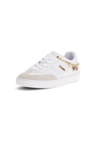 Kadın Naoko Zincir Detaylı Sneaker - Beyaz - Guess