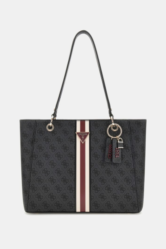 Kadın Noelle Logolu Shopper Çanta - Siyah - Guess