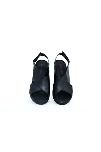 Kadın Ortopedik Sandalet PC-6907-Siyah - Thumbnail