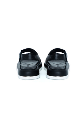 Kadın Ortopedik Sandalet PC-7100-Siyah - Thumbnail