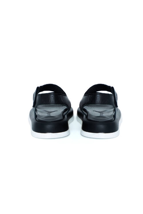 Kadın Ortopedik Sandalet PC-7100-Siyah