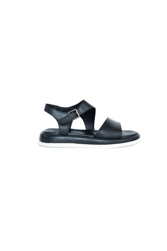 Kadın Ortopedik Sandalet-PC-7101-Siyah - Thumbnail