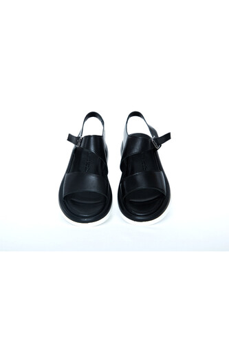 Kadın Ortopedik Sandalet-PC-7101-Siyah - Thumbnail